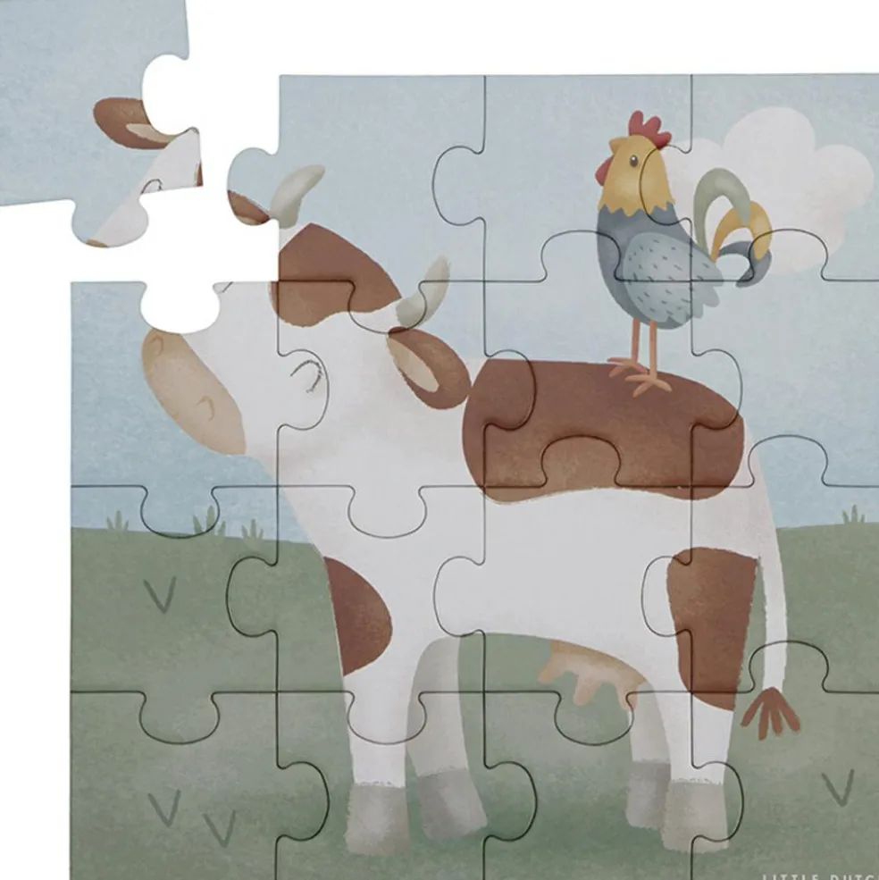 Puzzle 4 en 1 Little Farm