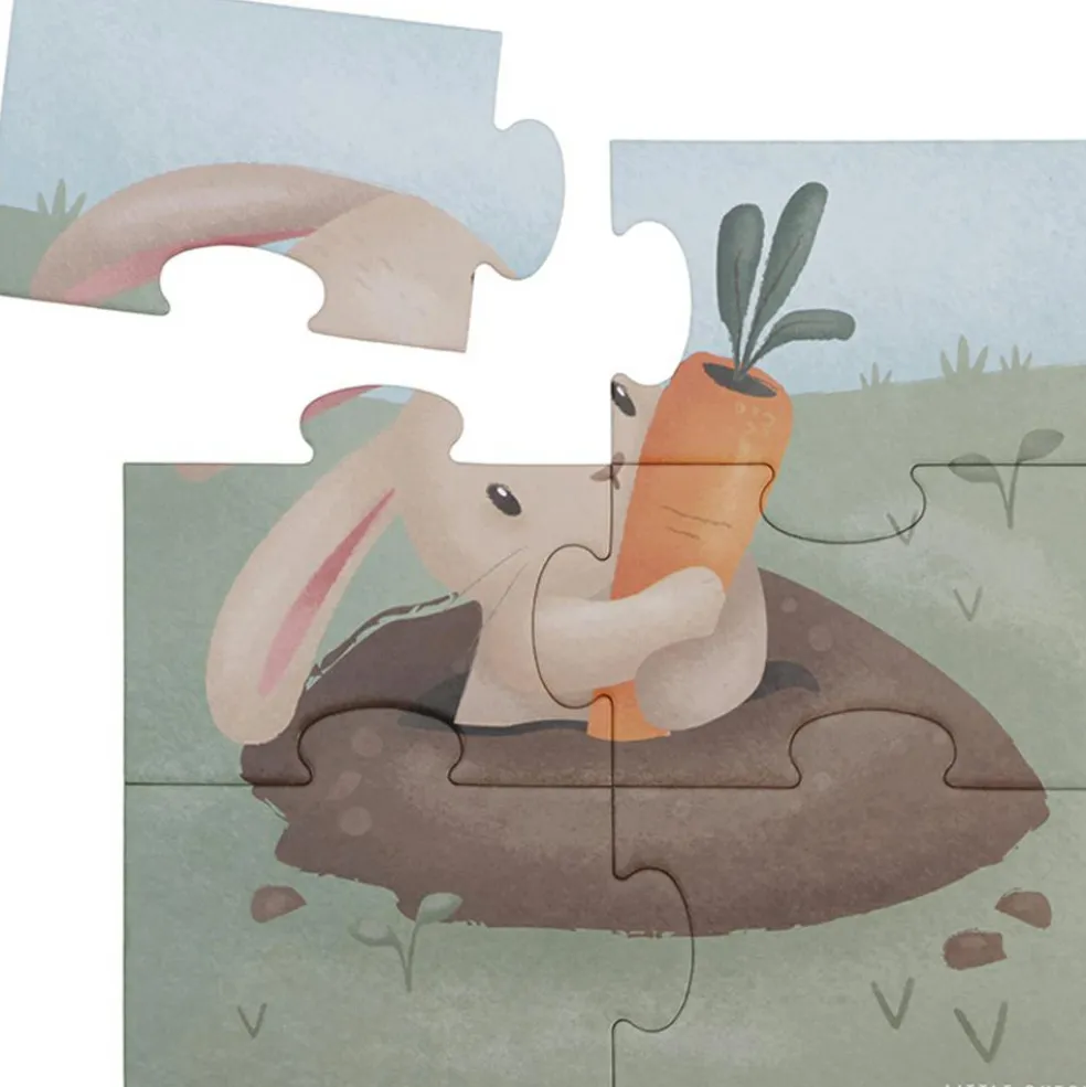 Puzzle 4 en 1 Little Farm