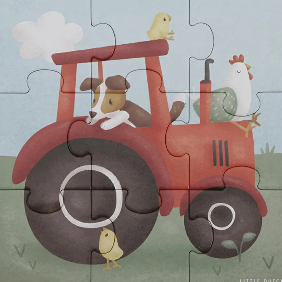 Puzzle 4 en 1 Little Farm
