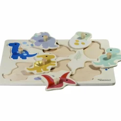 Puzzle à encastrer Dinos (7 pièces)