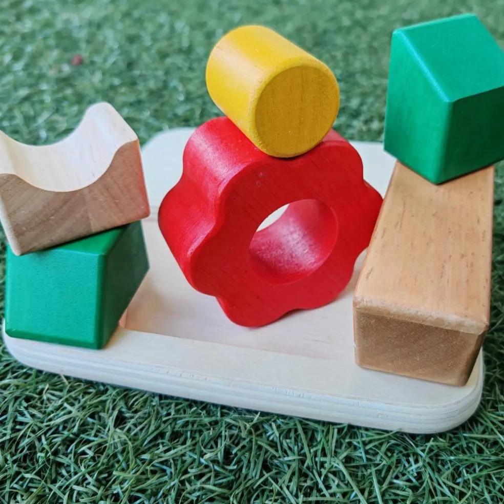 Puzzle à encastrer Fleur (6 pièces)