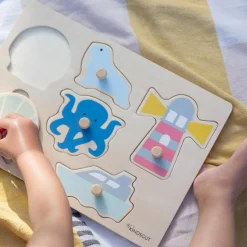 Puzzle à encastrer Océan (7 pièces)