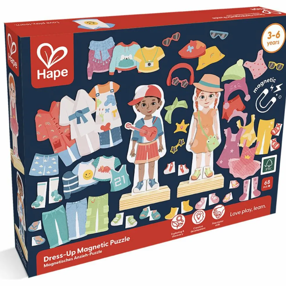 Puzzle aimanté Vêtements (68 pièces)