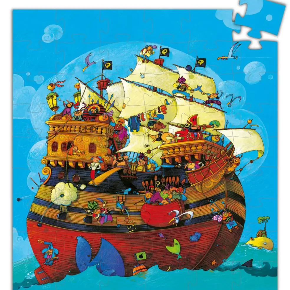 Puzzle Bateau de Barberousse (54 pièces)