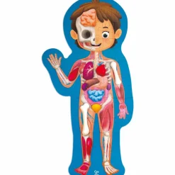 Puzzle corps humain (60 pièces) - Reconditionné