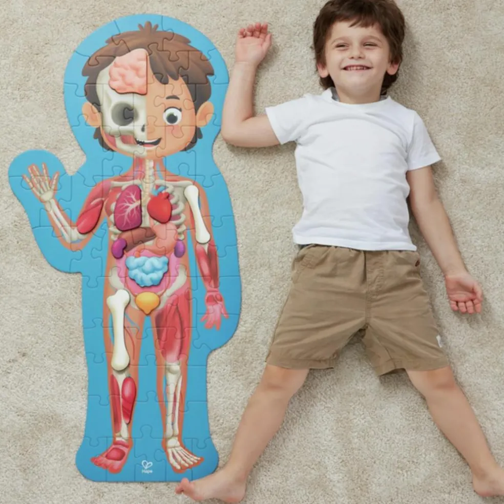 Puzzle corps humain (60 pièces) - Reconditionné