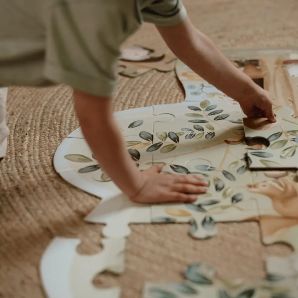 Puzzle de sol en carton FSC Forest Friends