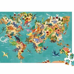 Puzzle éducatif géant Les dinosaures (200 pièces)