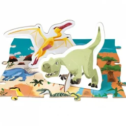 Puzzle éducatif géant Les dinosaures (200 pièces)