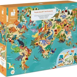 Puzzle éducatif géant Les dinosaures (200 pièces)