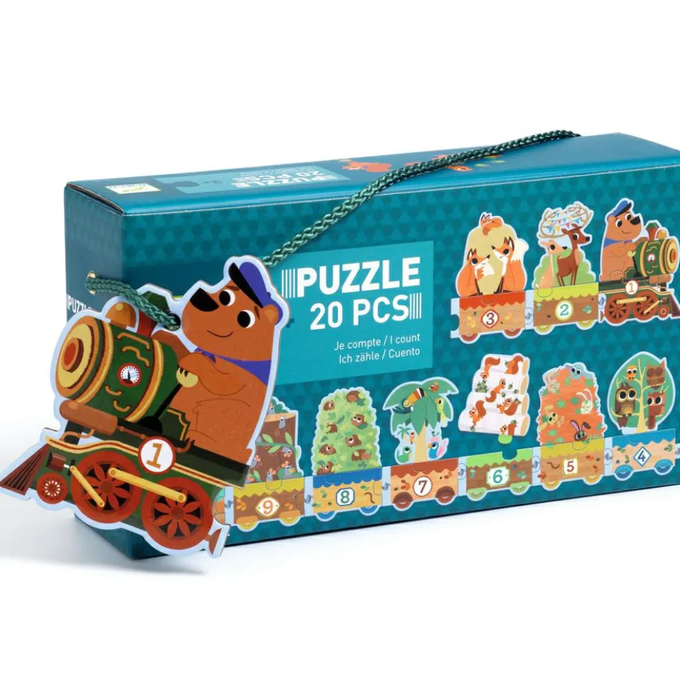 Puzzle duo-trio Je compte (20 pièces)
