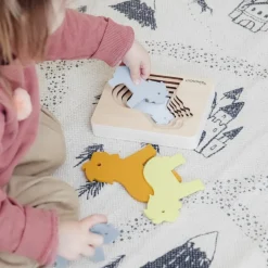 Puzzle en bois Lion (6 pièces)