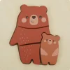 Puzzle en bois Ours (4 pièces)