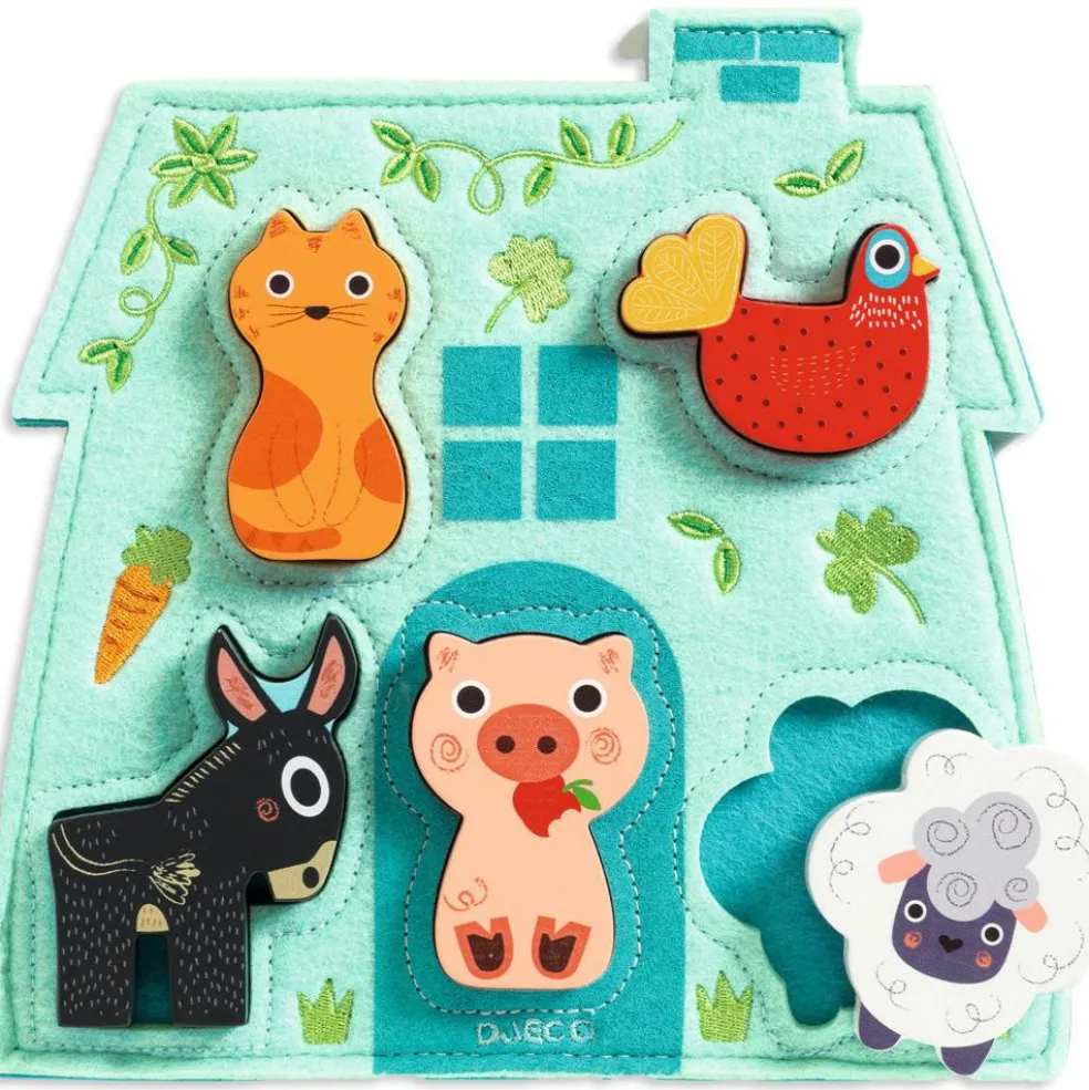 Puzzle en relief Mouki (6 pièces)