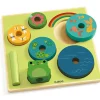 Puzzle en relief Puzz & Stack Rainbow (7 pièces)