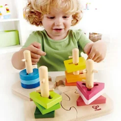 Puzzle et jeu à encastrer boutons créatifs