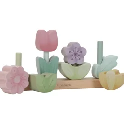 Puzzle fleurs à empiler en bois FSC Fairy Garden