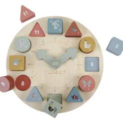 Puzzle horloge en bois Little Goose