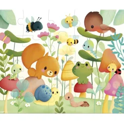 Puzzle les compagnons du jardin (20 pièces)