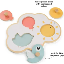 Puzzle premier âge Happy clouds