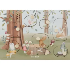 Puzzle sonore en bois FSC Forest Friends