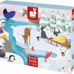 Puzzle tactile La vie sur la banquise (20 pièces)