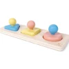 Puzzle trieur de formes Montessori en riz