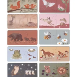 Puzzles Maman et ses bébés Animaux nordiques