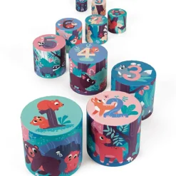 Pyramide à empiler Les animaux de la forêt