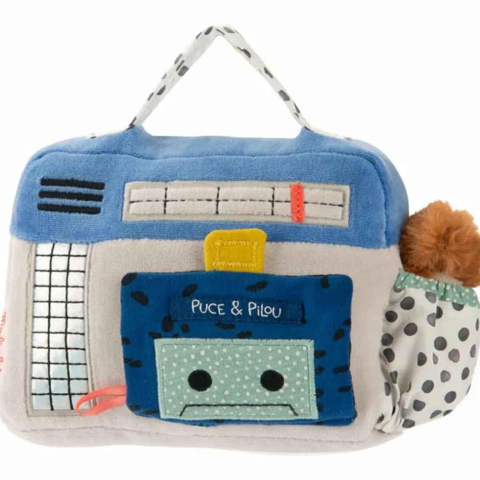 Radio cassette musical Puce et Pilou (22 cm)