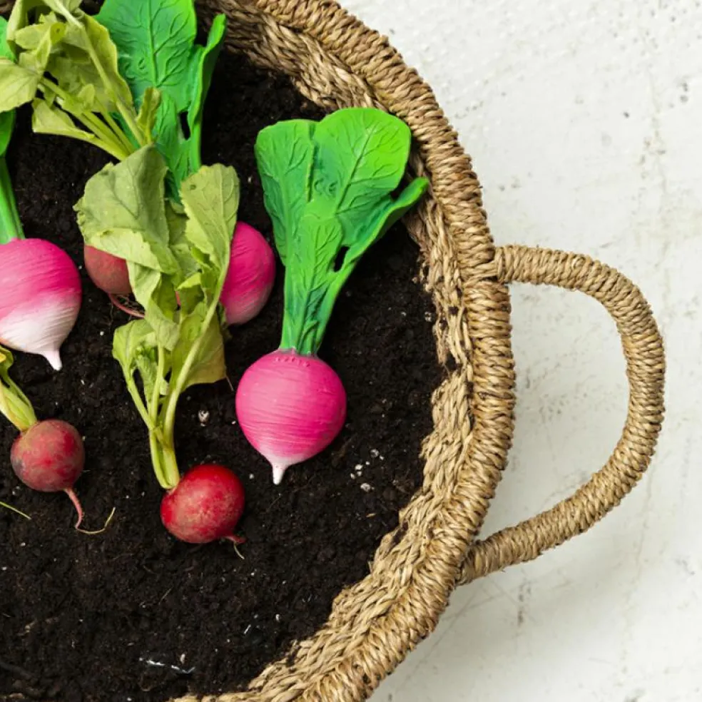 Ramona le radis en latex d'hévéa