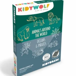 Recharge KIDYDRAW-MINI Thème : Pirates Princesses et Animaux Sauvages