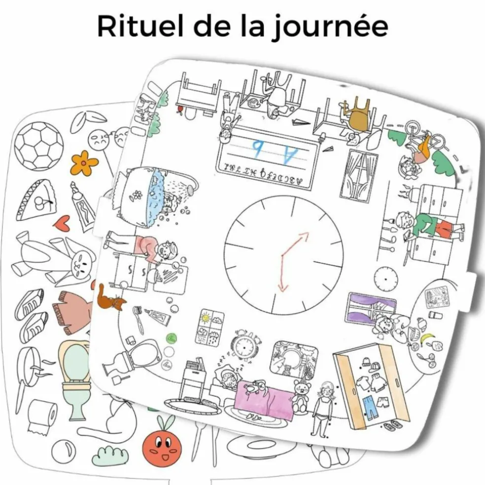 Recharge pour Coloritable Rituel de la journée (1 pièce)