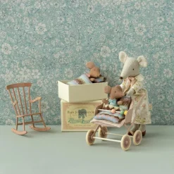 Rocking chair Souris Rose poudré