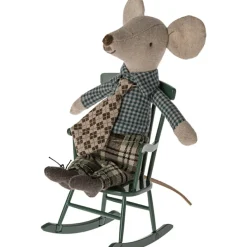 Rocking chair Souris vert foncé