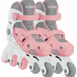 Rollers Learning Skate évolutif 2 en 1 Pastel Rose (pointure 30-33)