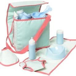 Sac à langer et 12 accessoires poupon