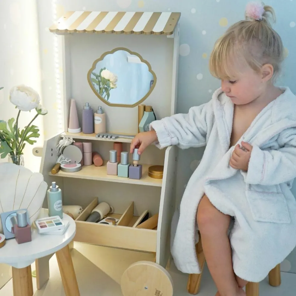 Salon de beauté en bois