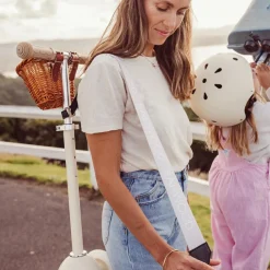 Sangle de transport crème pour trottinette