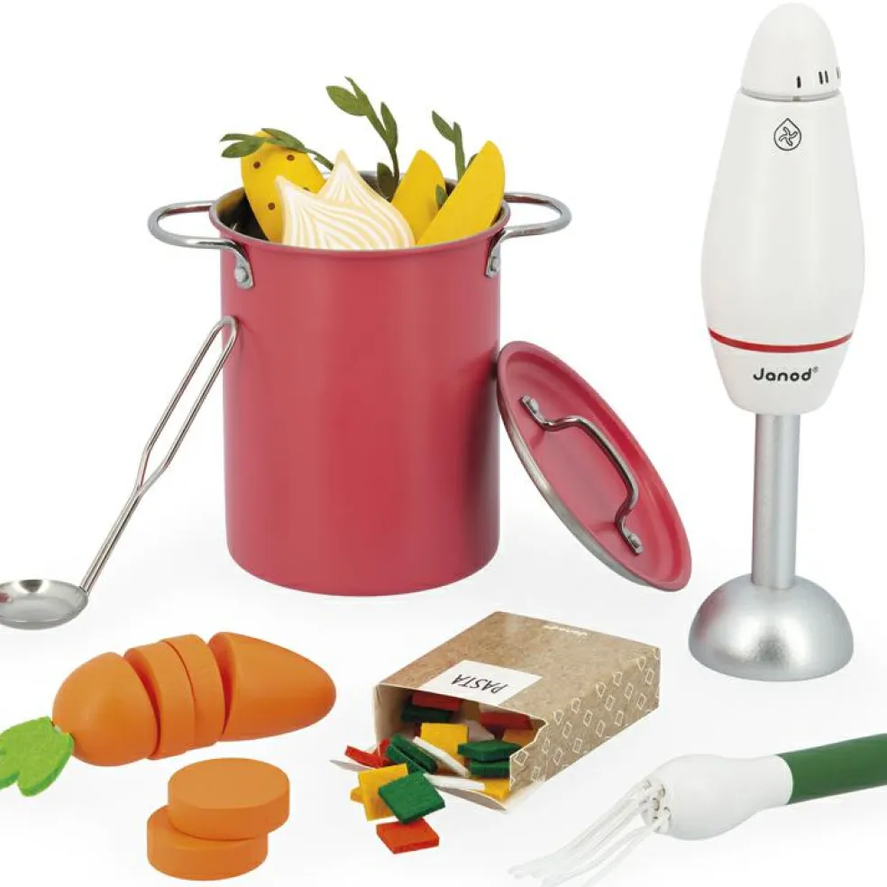 Set à soupe en bois