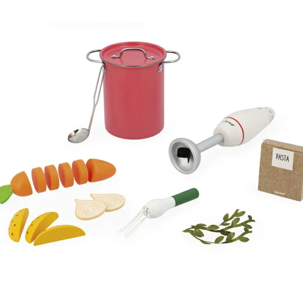 Set à soupe en bois