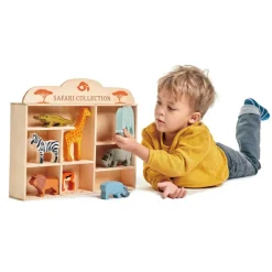 Set animaux en bois Safari