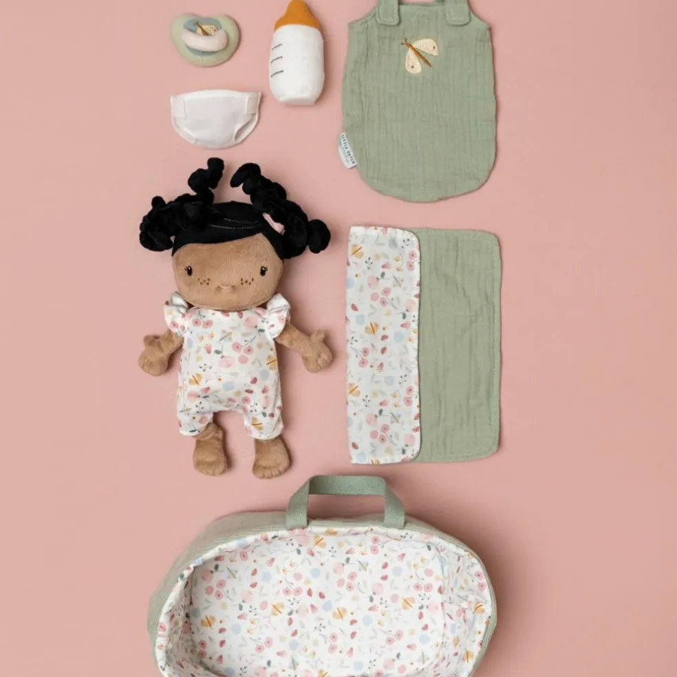Set couffin et poupon bébé Evi