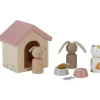 Set d'animaux de compagnie pour maison de poupée
