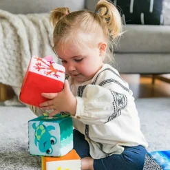 Set de 4 cubes souples Explore & Discover