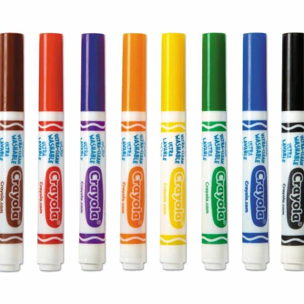 Set de 8 Feutres à l'eau Crayola pour Coloritable