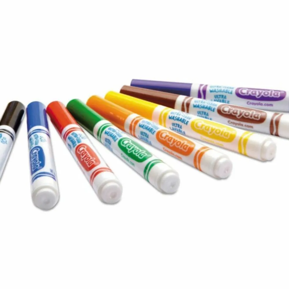 Set de 8 Feutres à l'eau Crayola pour Coloritable