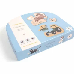 Set de 7 puzzles Animaux de la ferme