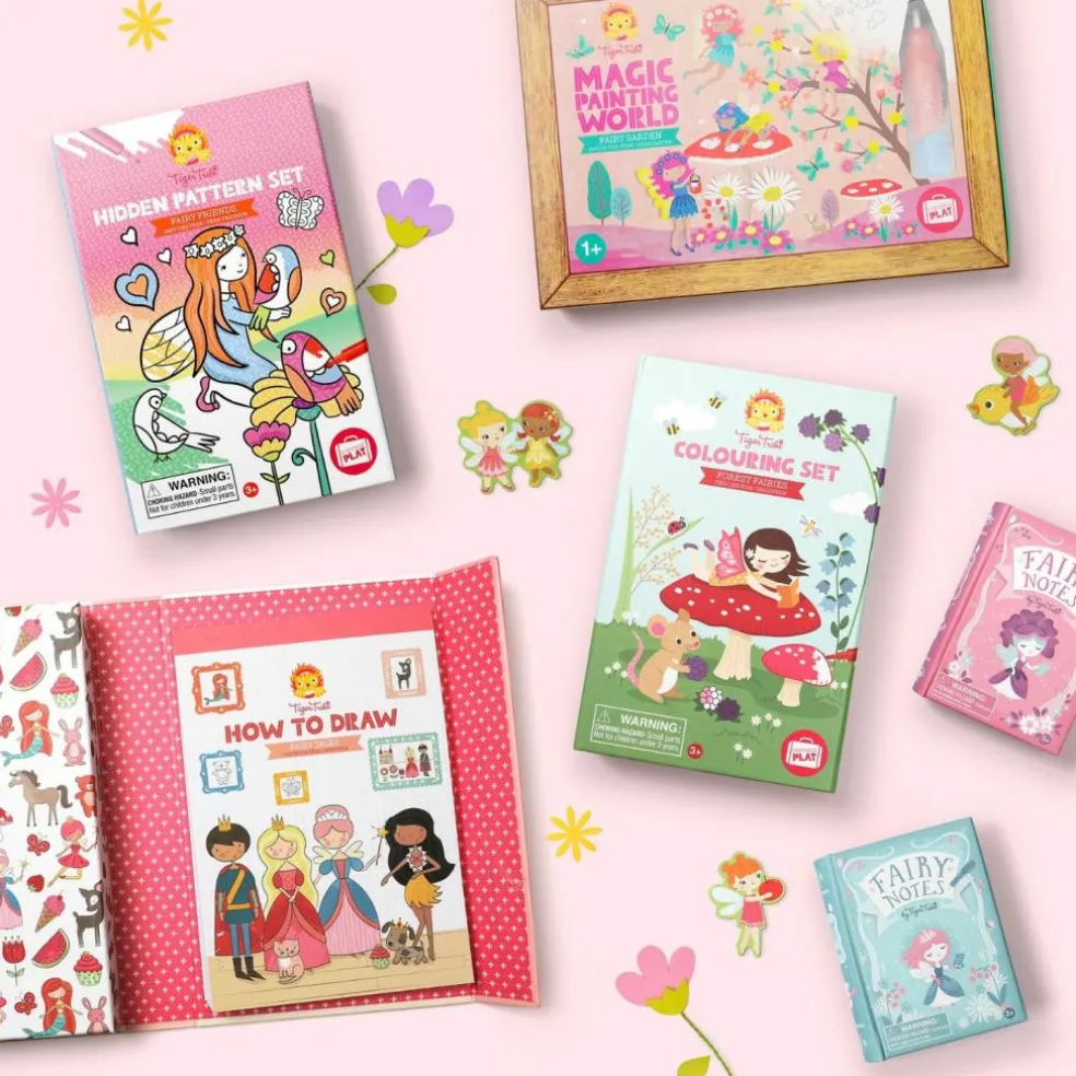 Set de coloriage fées de la forêt