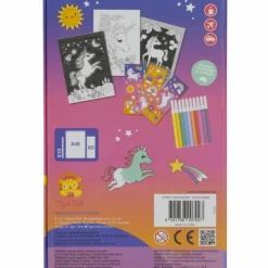 Set de coloriage magie des licornes